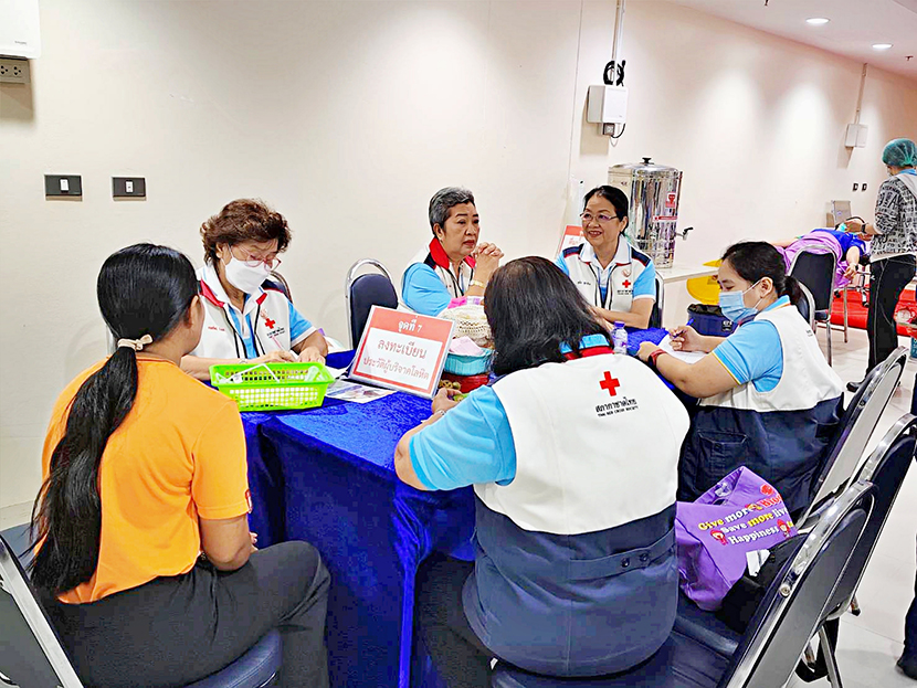 โรงพยาบาลธนบุรี ตรัง ร่วมกับเหล่ากาชาดจังหวัดตรัง